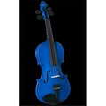 Saga Saga AB-05BU 1-2 Anton Breton Student Violin Outfit - Blue AB-05BU 1/2